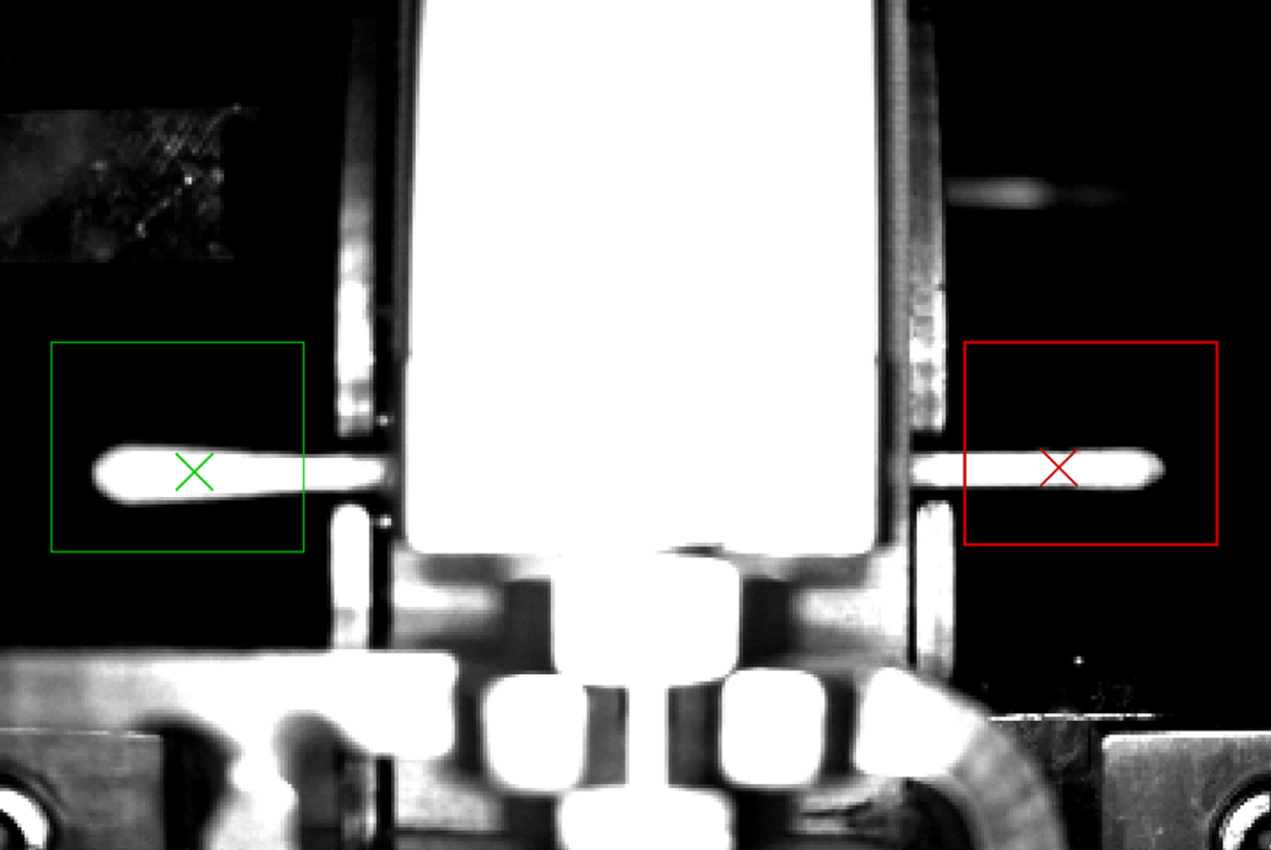 Quality control system in a swab machine