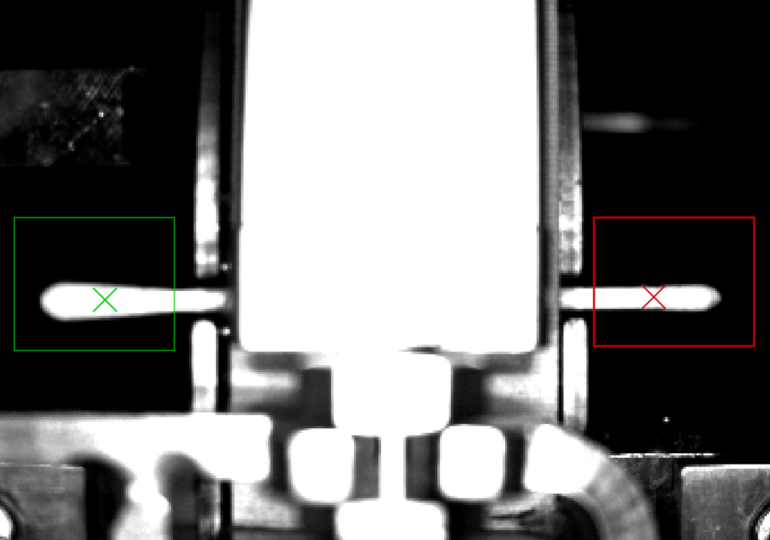 Quality control system in a swab machine